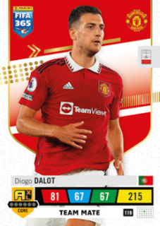 Diogo Dalot Manchester United 2023 FIFA 365 Team Mate #119